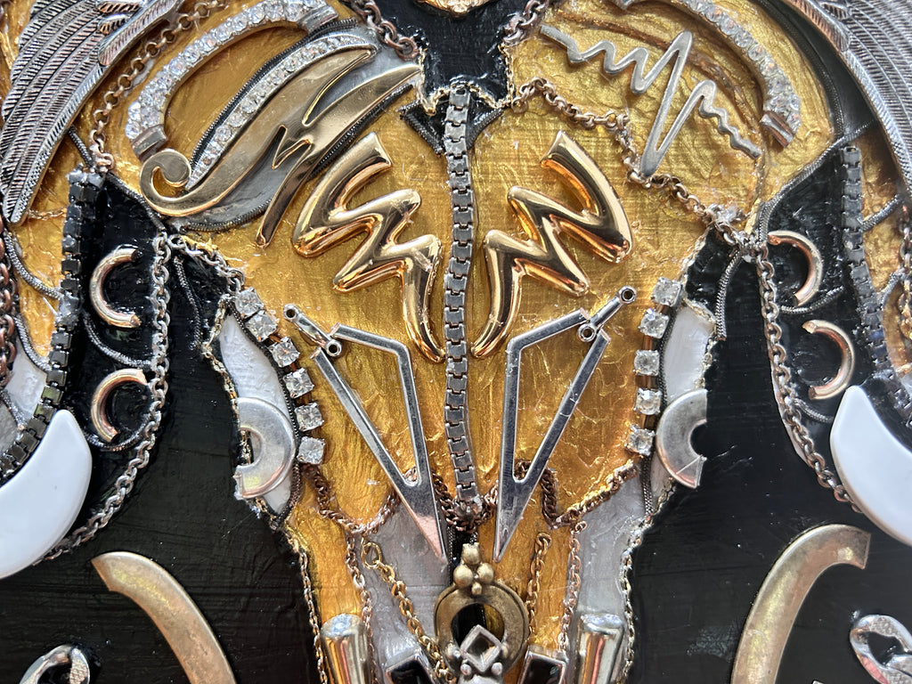 Georgia On My Mind - One-of-a-Kind, Up-cycled Jewelry Artwork